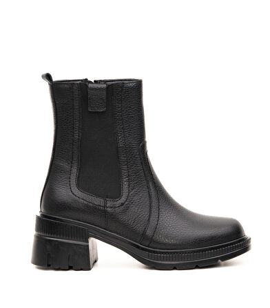 Kadın Yüksek Topuk Hakiki Deri Chelsea Bot