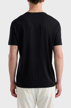 Isaora Logolu Regular Fit Bisiklet Yaka T Shirt Erkek T SHİRT ISR90270 SİYAH