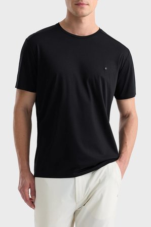 Isaora Logolu Regular Fit Bisiklet Yaka T Shirt Erkek T SHİRT ISR90270 SİYAH