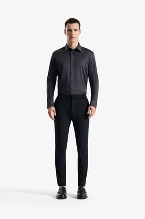 Isaora Black Thermo Luxe Chıno  Pantolon ISR-5139