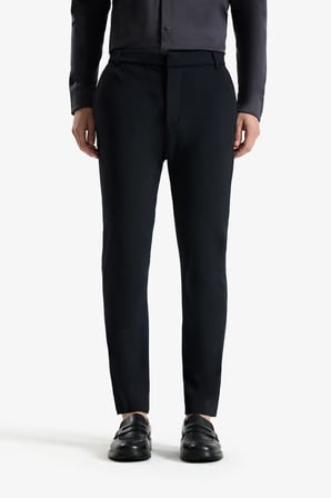 Isaora Black Thermo Luxe Chıno  Pantolon ISR-5139