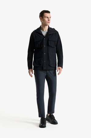 Isaora 3l Moto Jacket Erkek Black Isr-7007