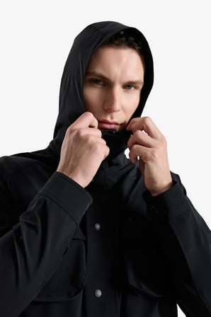 Isaora 3l Moto Jacket Erkek Black Isr-7007