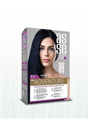 asse Adventure Set Boya No:1.1 Mavi Siyah