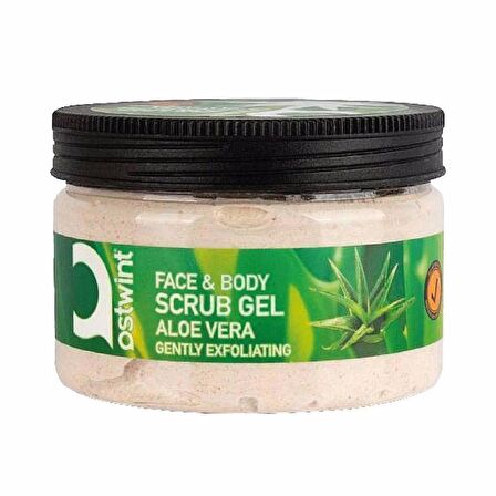 Ostwint Scrub Jel Aloe Vera Özlü Yüz ve Vücut Peelingi 300 ml