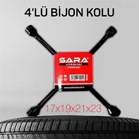 SARA 4'LÜ BİJON KOLU 17*19*21*23