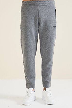 Barry Gri Melanj Jogger Erkek Eşofman Alt - 84984