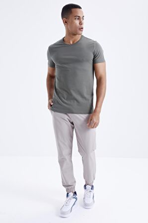 Çağla Basic Kısa Kol Standart Kalıp O Yaka Erkek T-Shirt - 87911 | M
