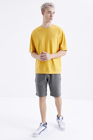 Çağla Bağcıklı Standart Kalıp Basic Erkek Şort - 81212 | XL