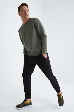 Çağla Basic O Yaka Rahat Form Erkek Sweatshirt - 88053 | L