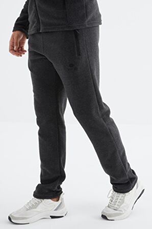 A.melanj Dik Yaka Basic Erkek Polar Eşofman Takımı - 85193 | S