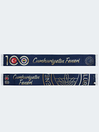 UNISEX CUMHURİYETİN FENERİ GOLD ŞAL