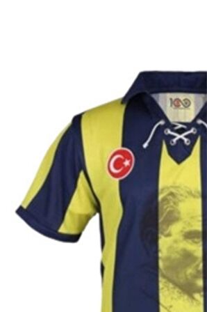 Fenerbahçe 100. Yıl Sarı - Lacivert Futbul Forması AT013EDS105LC