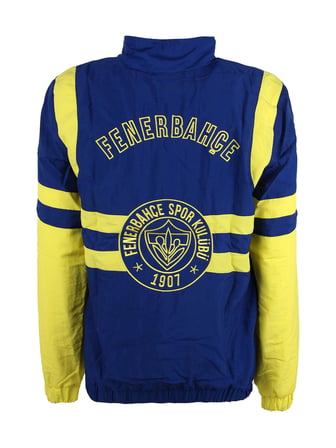 Fenerbahçe Sarı Lacivert Retro Erkek Mont