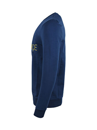 ERKEK TRIBUN EMBOSS DETAYLI SWEAT