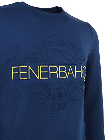 ERKEK TRIBUN EMBOSS DETAYLI SWEAT