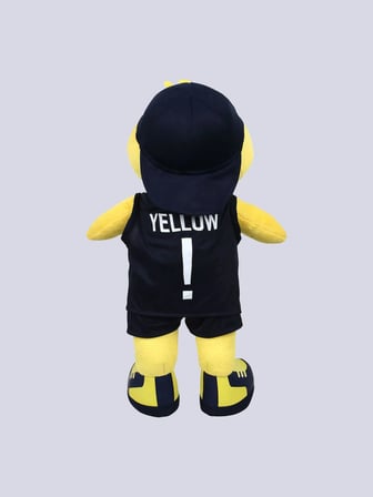 YELLOW MASKOT 60CM
