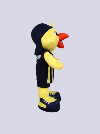 YELLOW MASKOT 60CM