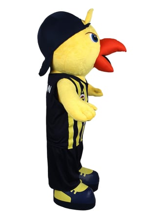 YELLOW MASKOT 100CM