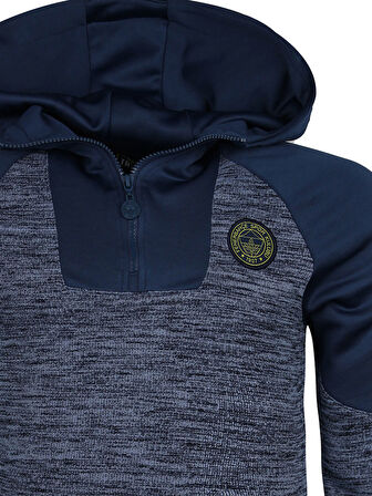 ERKEK TRIBUN KATYONİK DOKULU SWEAT