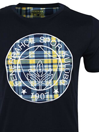 ERKEK TRIBUN EKOSE LOGOLU TSHIRT