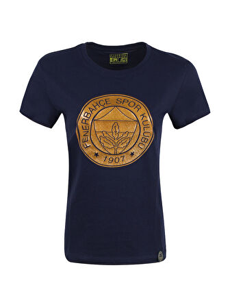 KADIN TRIBUN SİMLİ JEL LOGOLU TSHIRT