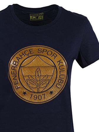 KADIN TRIBUN SİMLİ JEL LOGOLU TSHIRT