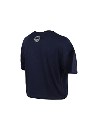 KADIN TREND HOLOGRAM BASKILI TSHIRT