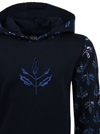 ÇOCUK TREND VARAK BASKILI SWEAT