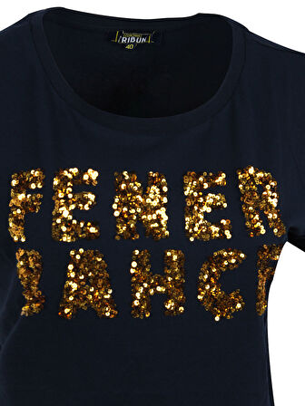 KADIN TRIBUN PAYET FENERBAHÇE TSHIRT