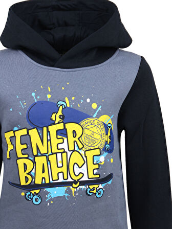 ÇOCUK TRIBUN KAYKAY DETAYLI SWEAT