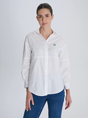 KADIN OXFORD GÖMLEK