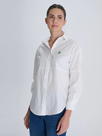 KADIN OXFORD GÖMLEK