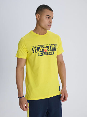 BASKET FENERBAHCE YELLOW TSHIRT 24/25