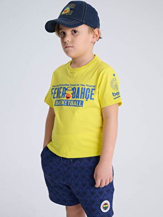BASKET ÇOCUK FENERBAHCE YELLOW TSHIRT