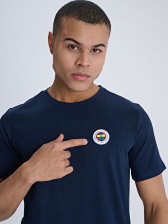 ERKEK TRIBUN ÇUBUKLU DETAYLI TSHIRT
