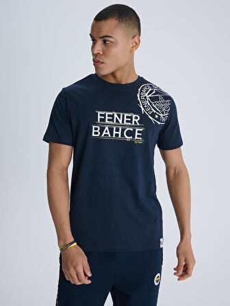 ERKEK TRIBUN OMUZ LOGOLU TSHIRT