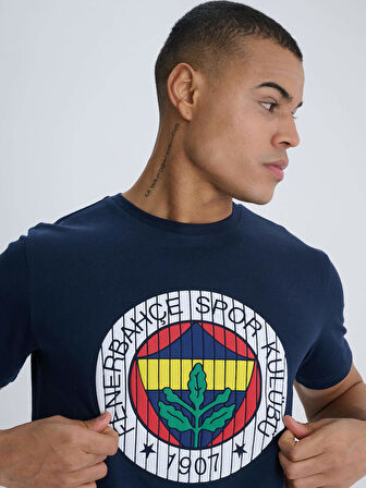 ERKEK TRIBUN 6 RENK LOGOLU TSHIRT