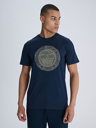 ERKEK TRIBUN NAKIŞ LOGOLU TSHIRT