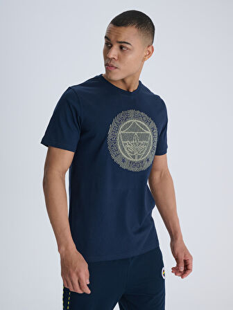 ERKEK TRIBUN NAKIŞ LOGOLU TSHIRT