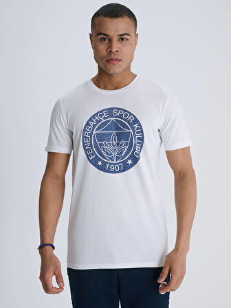 ERKEK TRIBUN MESH LOGOLU TSHIRT