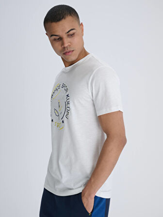 ERKEK TRIBUN NAKIŞ DETAYLI TSHIRT