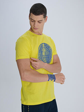 ERKEK TRIBUN ENJEKSİYON LOGOLU TSHIRT