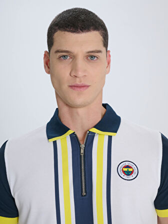 ERKEK TRIBUN ŞERİT DETAYLI POLO