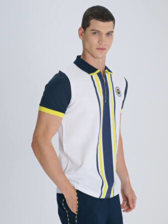 ERKEK TRIBUN ŞERİT DETAYLI POLO