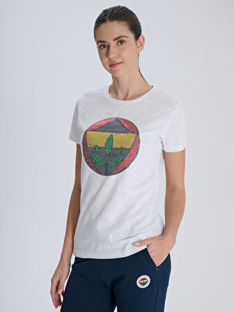 KADIN TRIBUN 6 RENK LOGOLU TSHIRT