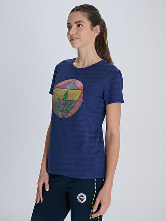 KADIN TRIBUN 6 RENK LOGOLU TSHIRT