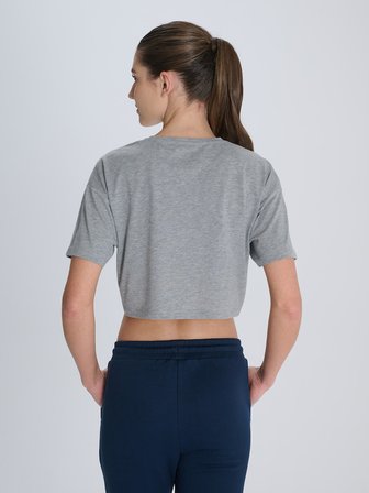 KADIN TRIBUN FIRÇA DETAYLI TSHIRT