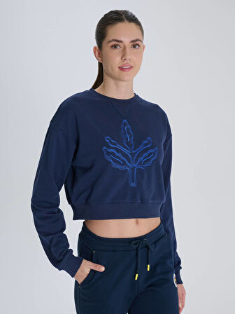 KADIN TREND PALAMUT LOGOLU SWEAT