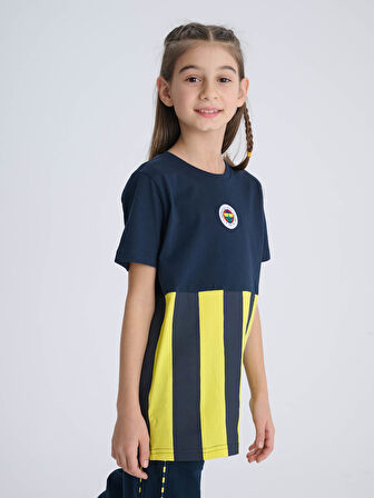 ÇOCUK TRIBUN ÇUBUK BLOKLU TSHIRT